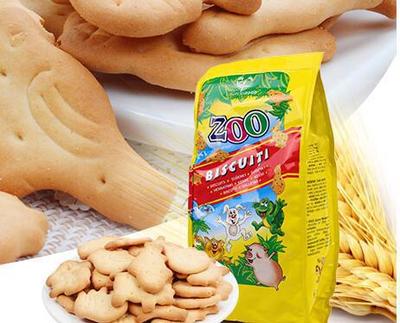 zoo動物形撲克形餅干羅馬尼亞進口食品特產(chǎn)兒童零食小吃100